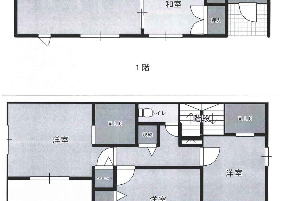龍蔵寺町一戸建間取 001